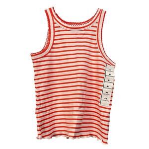 Cat & Jack 4T Striped Ribbed Tank